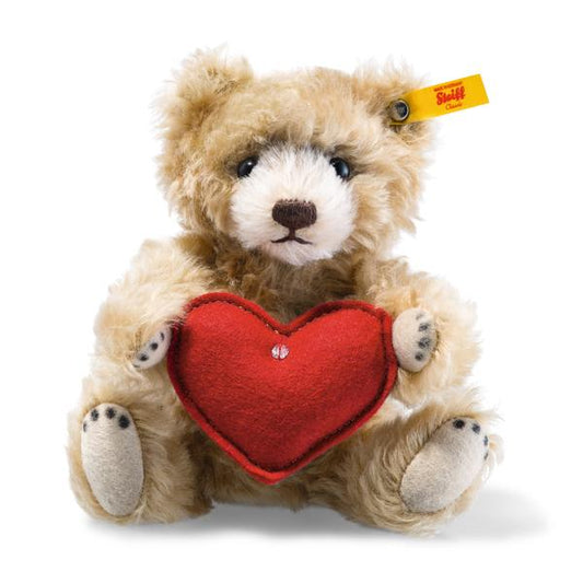 Teddy Bear With Heart Cinnamon By Steiff 18cm EAN 040122